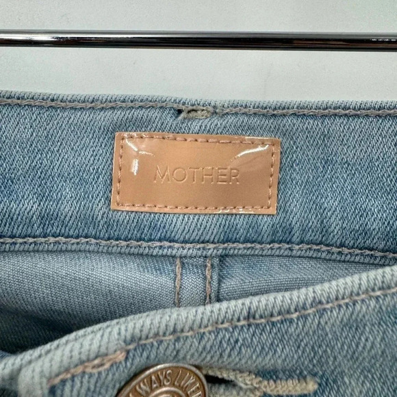 MOTHER THE HUSTLER HIGH WAIST ANKLE FRAY JEANS IN NOT SO CHILL PILL SIZE 27 B902 - Picture 4 of 8